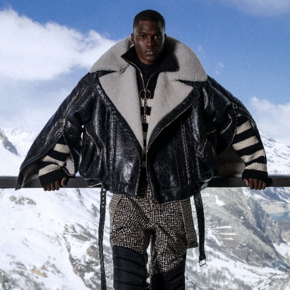 BALMAIN SKI POLES LIMITED EDITION NEW WITH TAGS Telescopic Adjustable poles - Picture 3 of 16